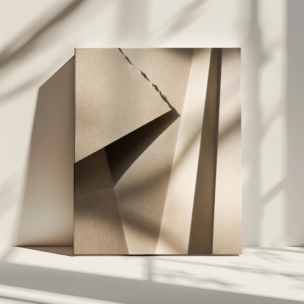 Papieren en Schaduwen 7 | Canvas