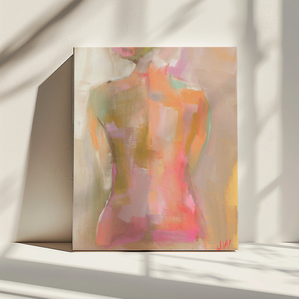 Vrouw S Rug | Canvas