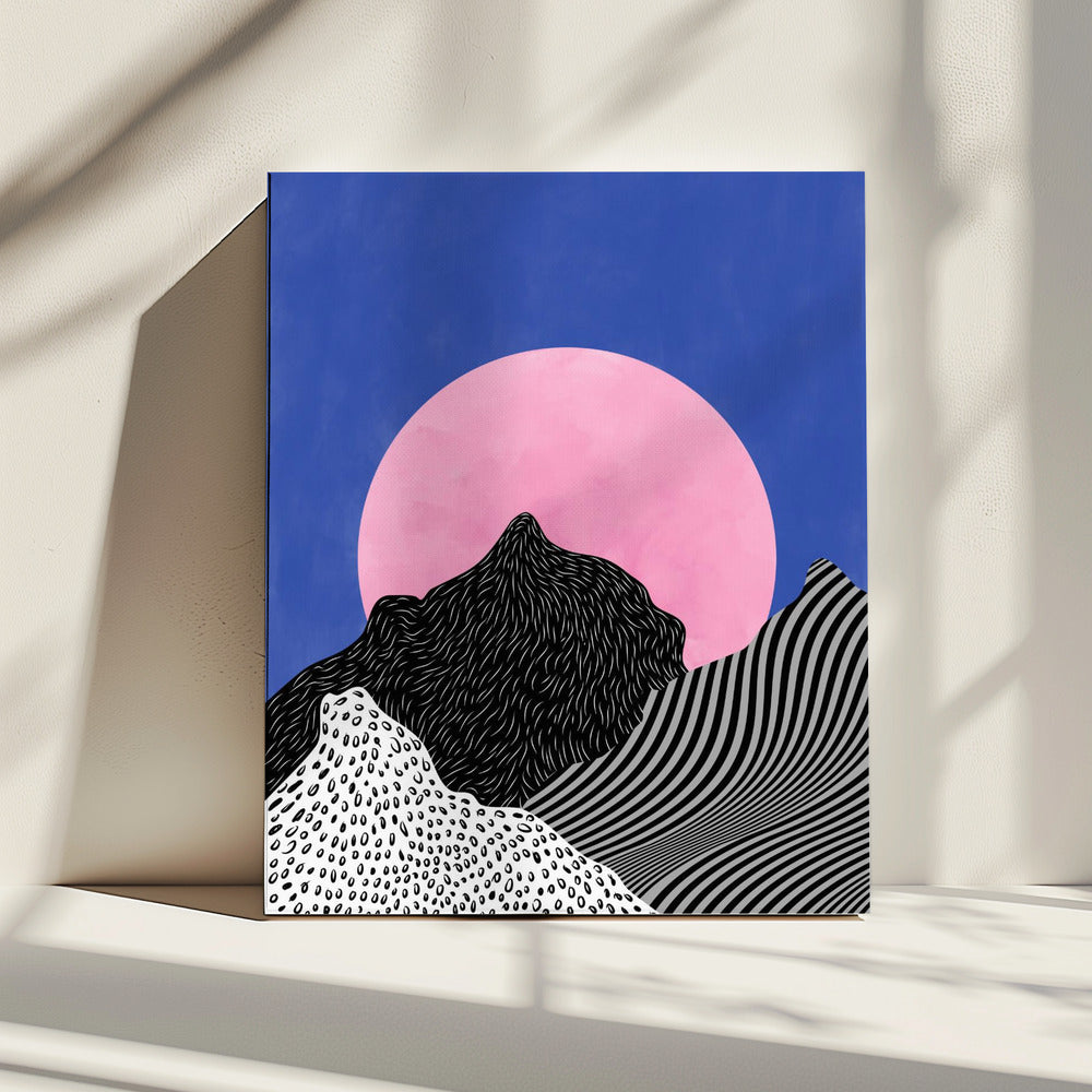 Surrealistische pieken | Canvas