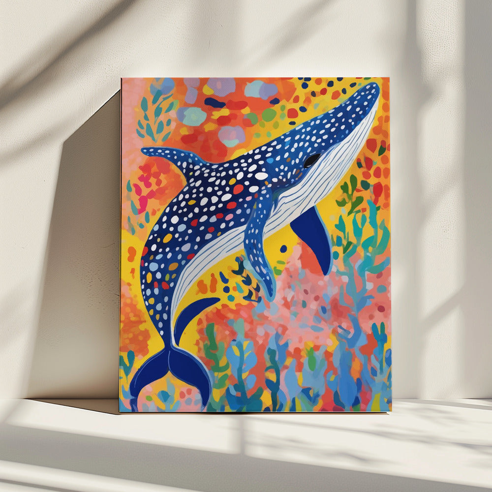 Gevlekte walvis | Canvas
