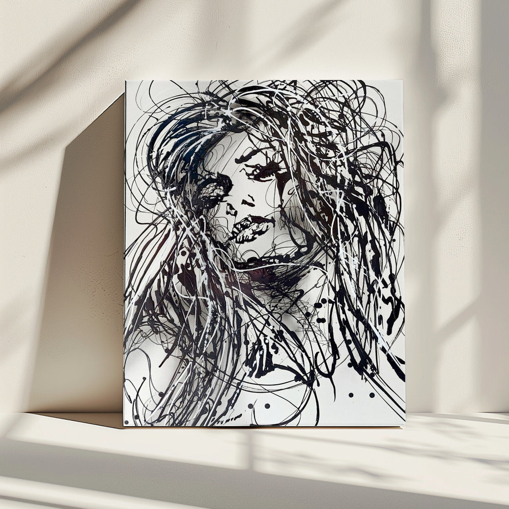 Gewoon een meisje | Canvas