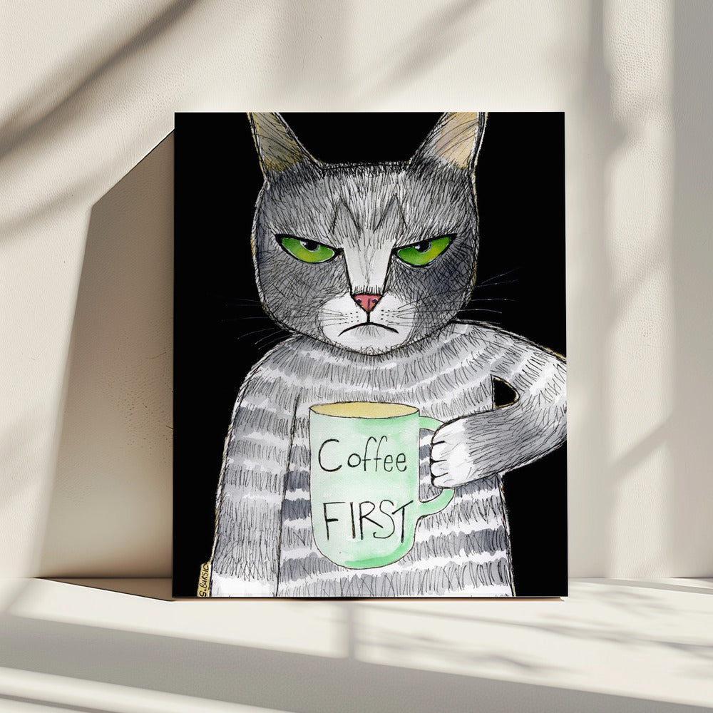 Koffiekat | Canvas