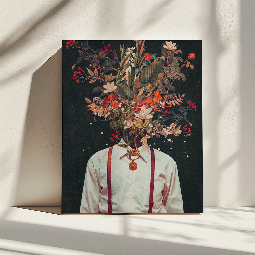 Gebladerte door Frank Moth | Canvas