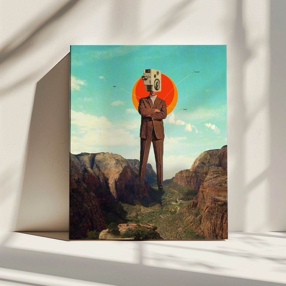 Video404 door Frank Moth | Canvas