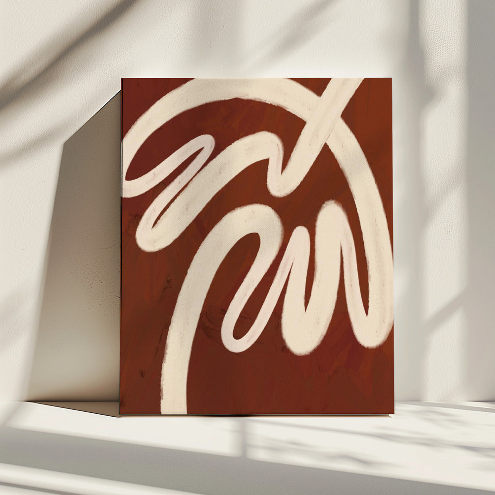 Gebogen harmonie | Canvas