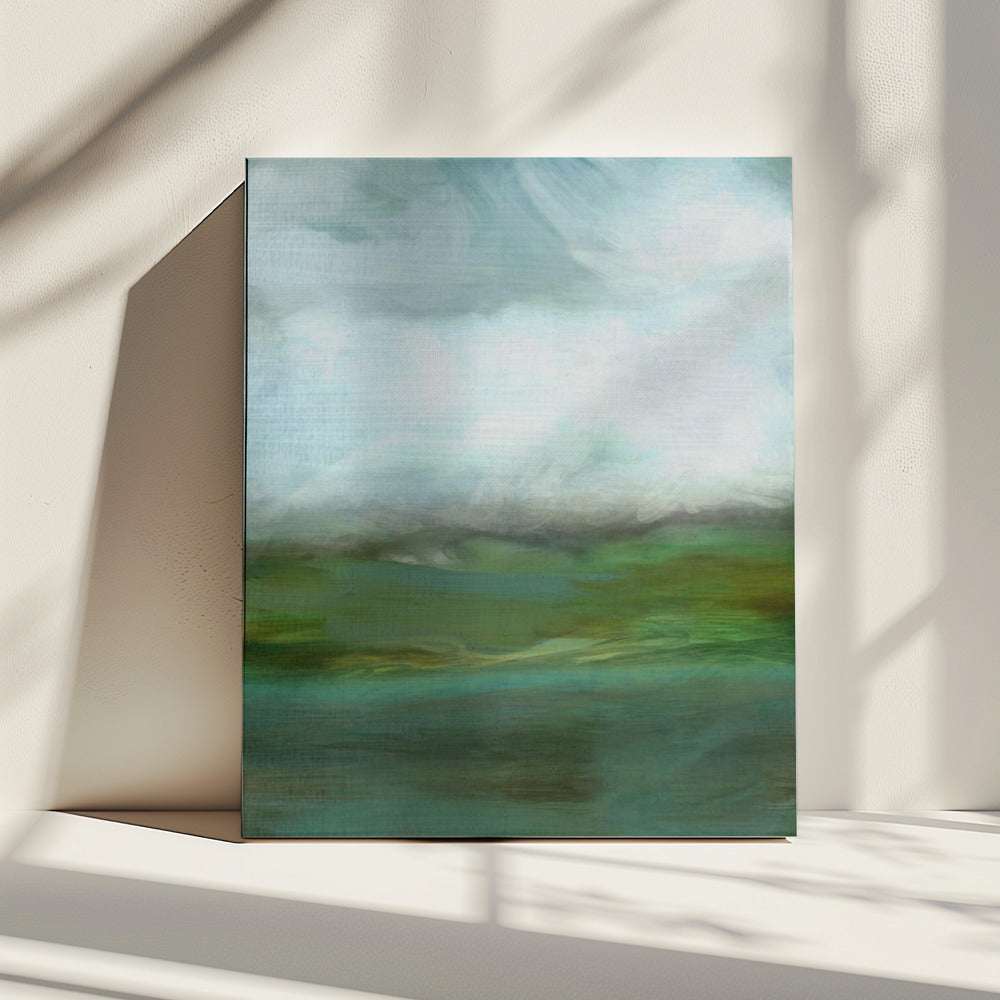 Ruwe zee olie paneel 1 | Canvas