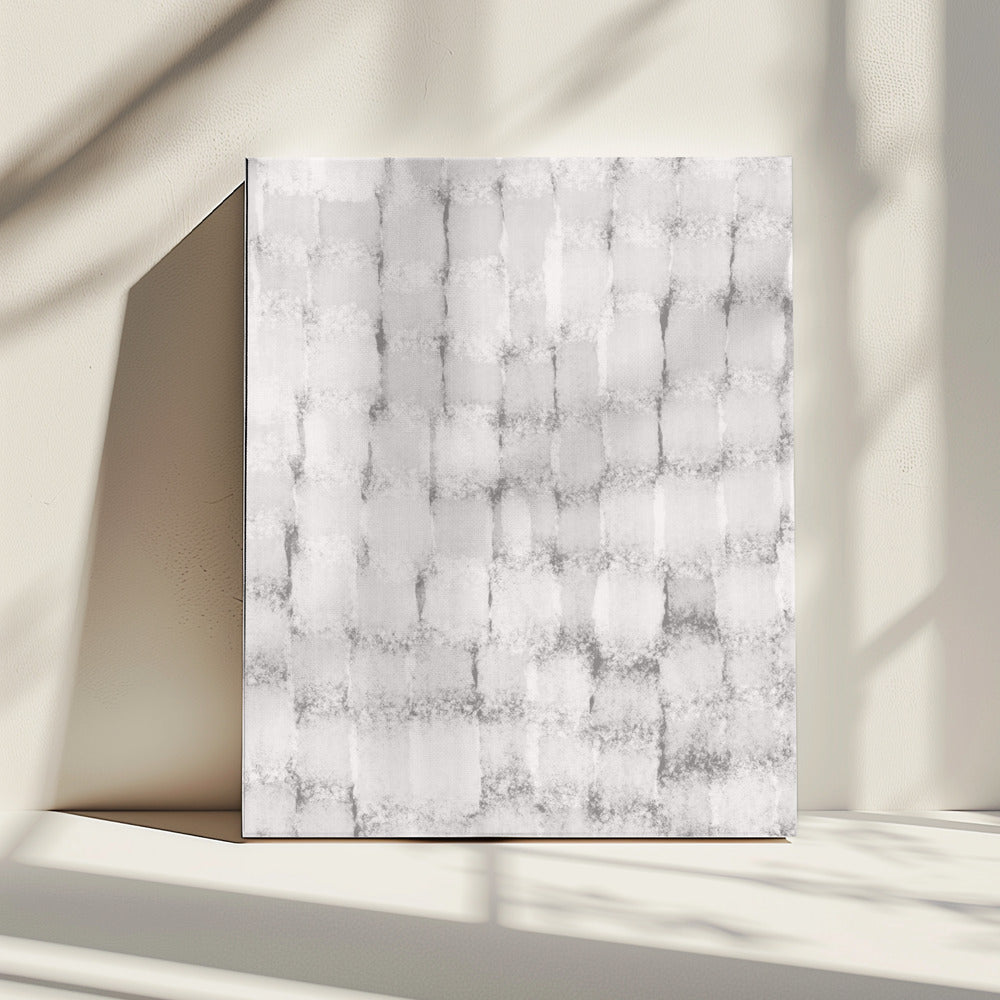 Zwart-witte bakstenen | Canvas