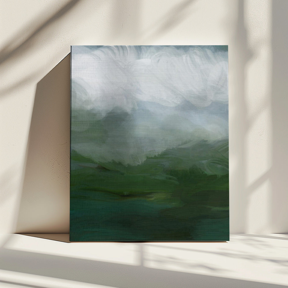 Ruwe zee olie paneel 3 | Canvas