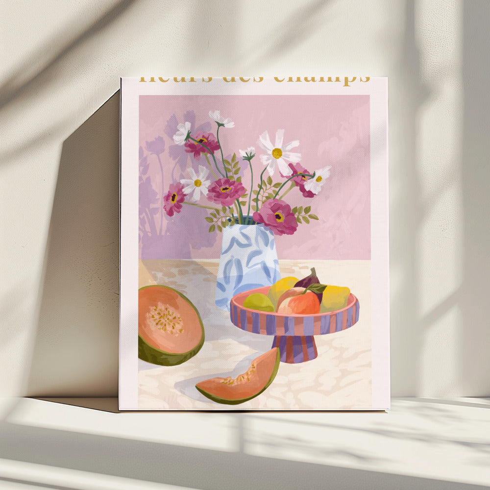 Fleur Des Champs-Roze | Canvas