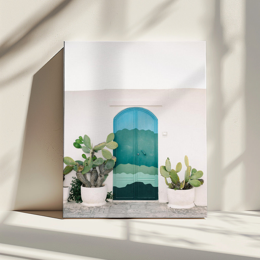 De Ostuni-deur | Canvas