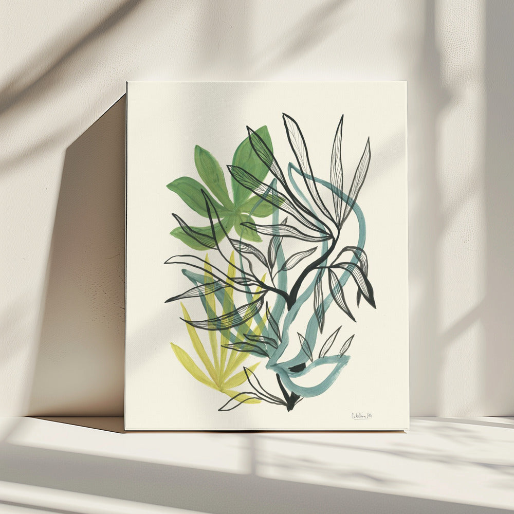 Gebladerte N.4 | Canvas