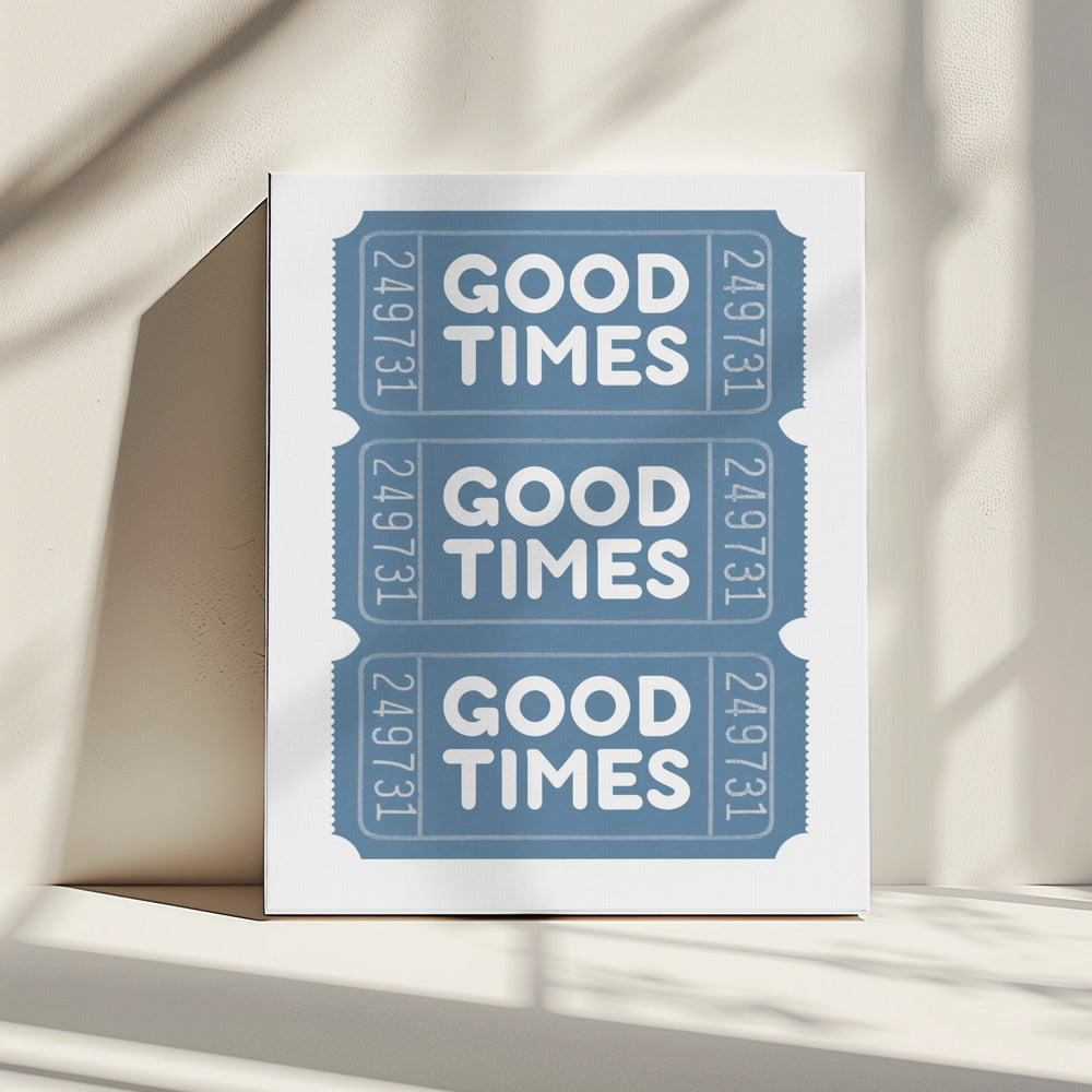 Blauwe Goede Tijden | Canvas