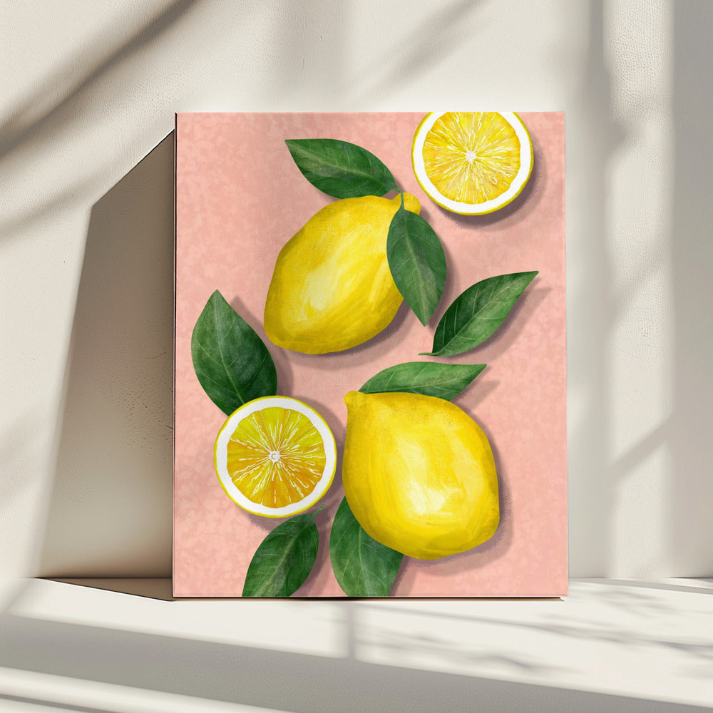 Citroenen | Canvas