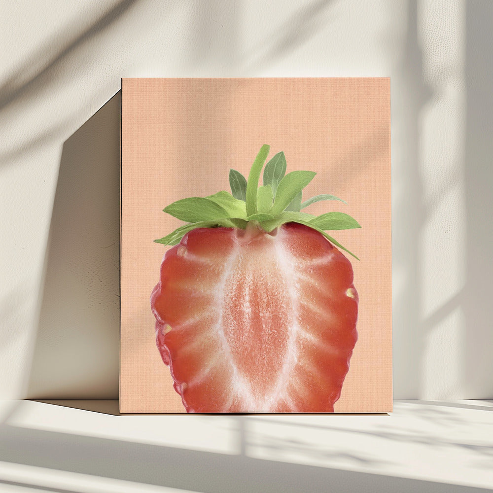 Aardbeienpop | Canvas
