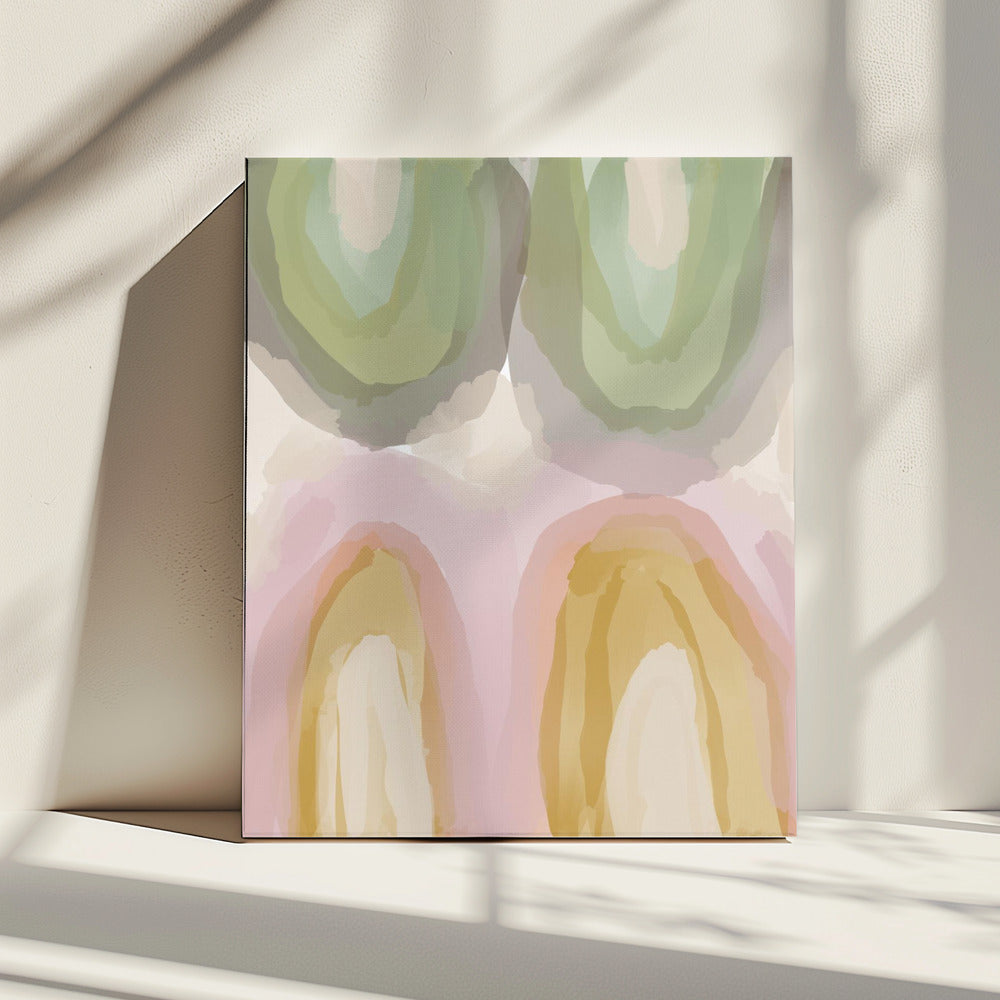 Aquarel Pastel Abstract | Canvas