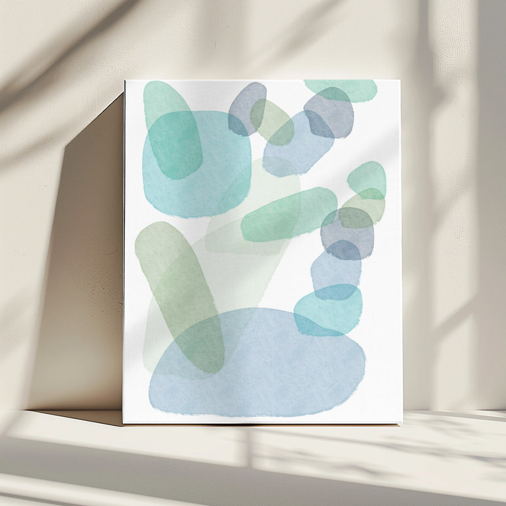 Pastelvlekken | Canvas