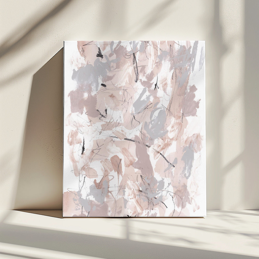 Bloemen Abstract 1 | Canvas