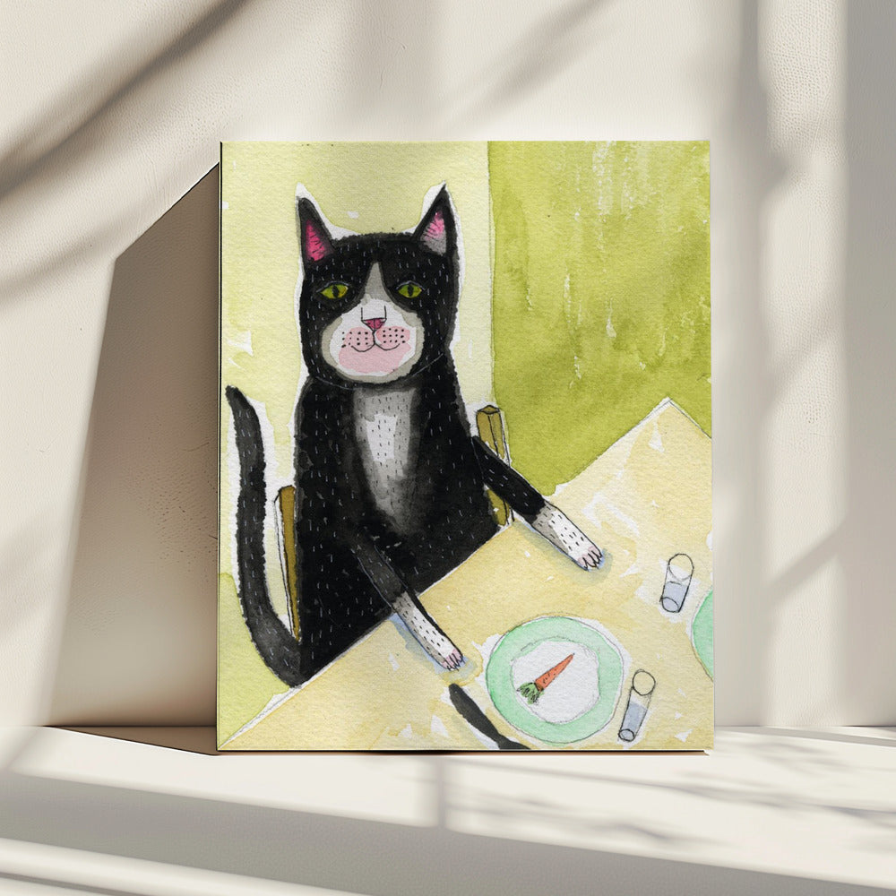 Kat eet | Canvas