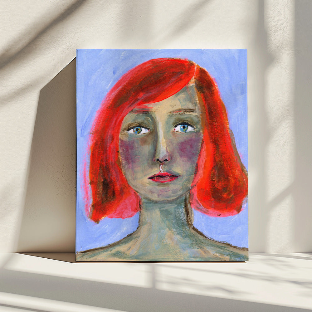 Rood Hoofd | Canvas