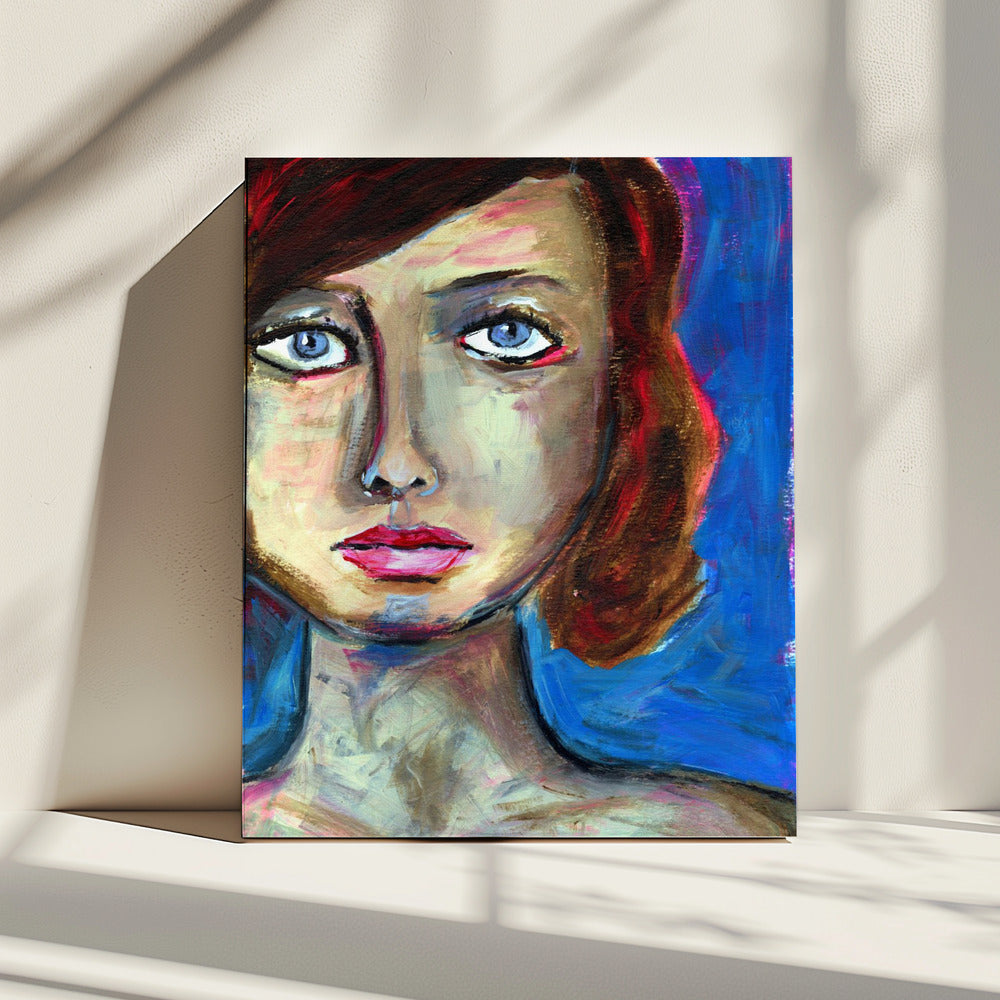 Blauwe Ogen | Canvas