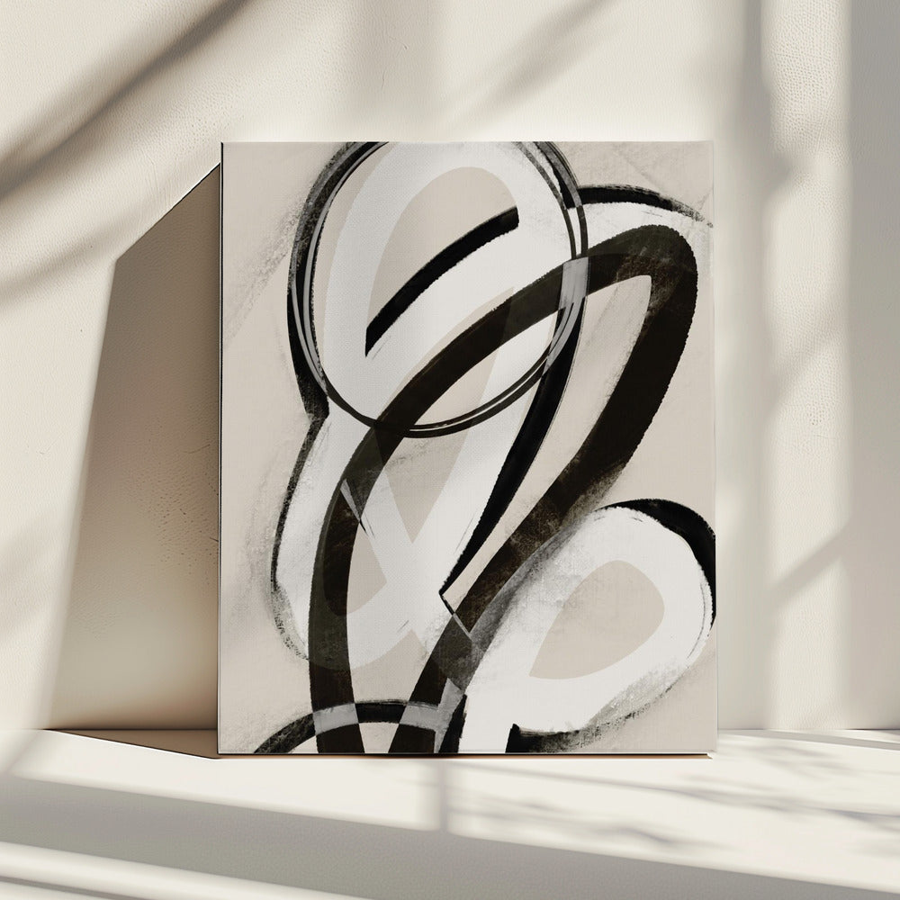 Chaotische Harmonie | Canvas