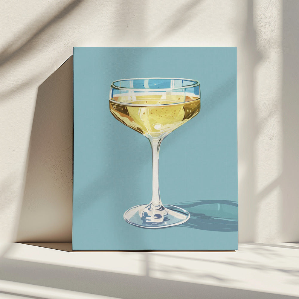 Champagne - Jolly en Dash | Canvas