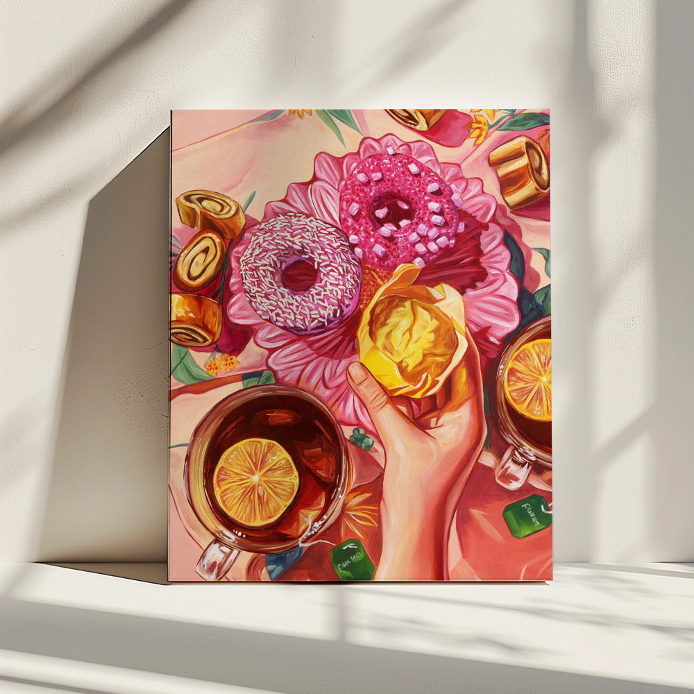 Mors de thee | Canvas