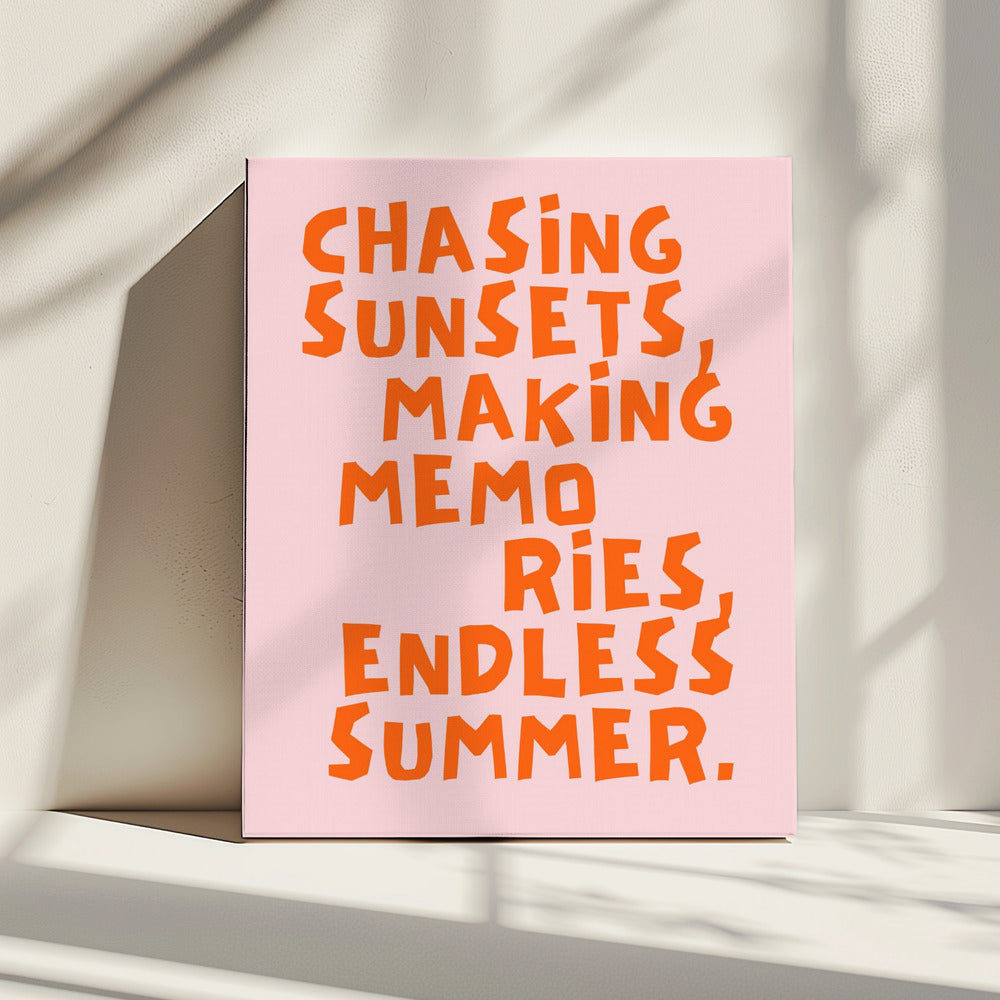 Eindeloze zomer | Canvas