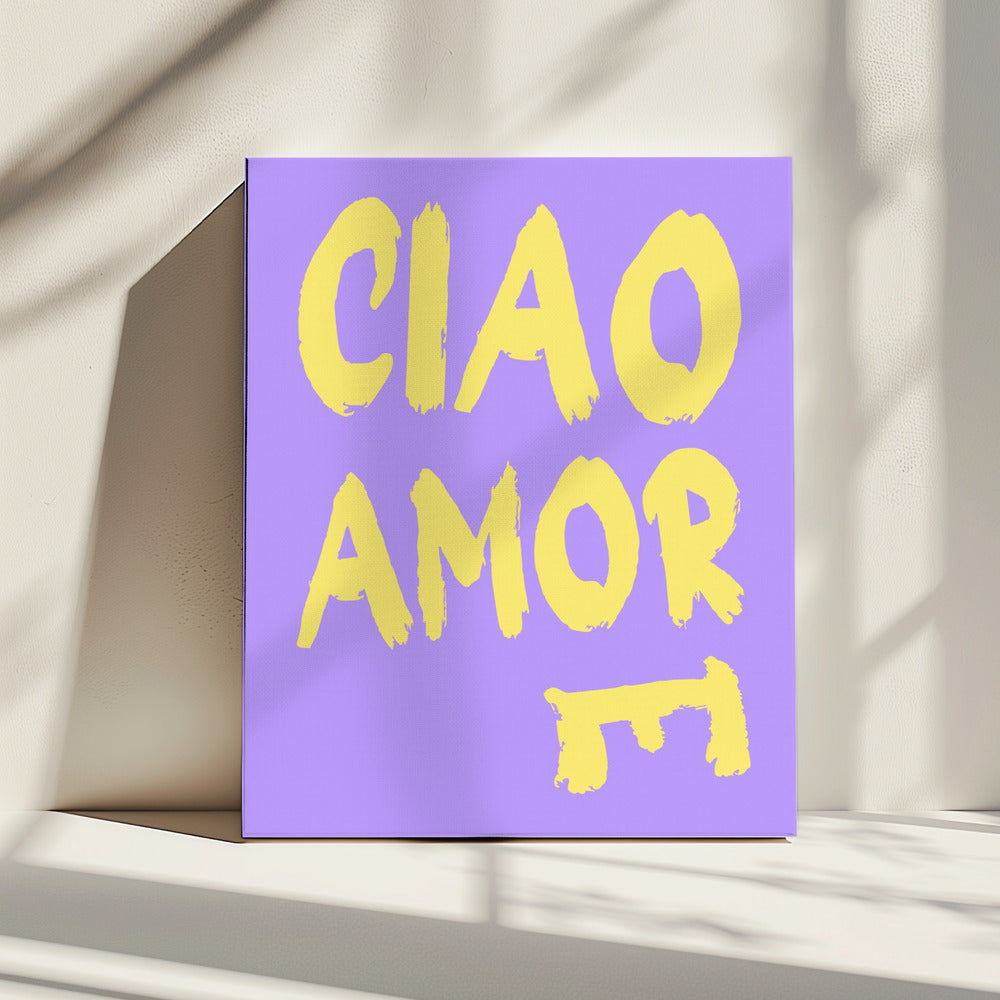 Ciao amore | Canvas
