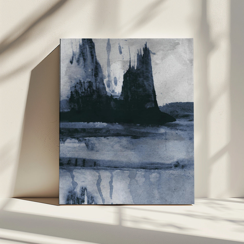 Blauw 3 | Canvas