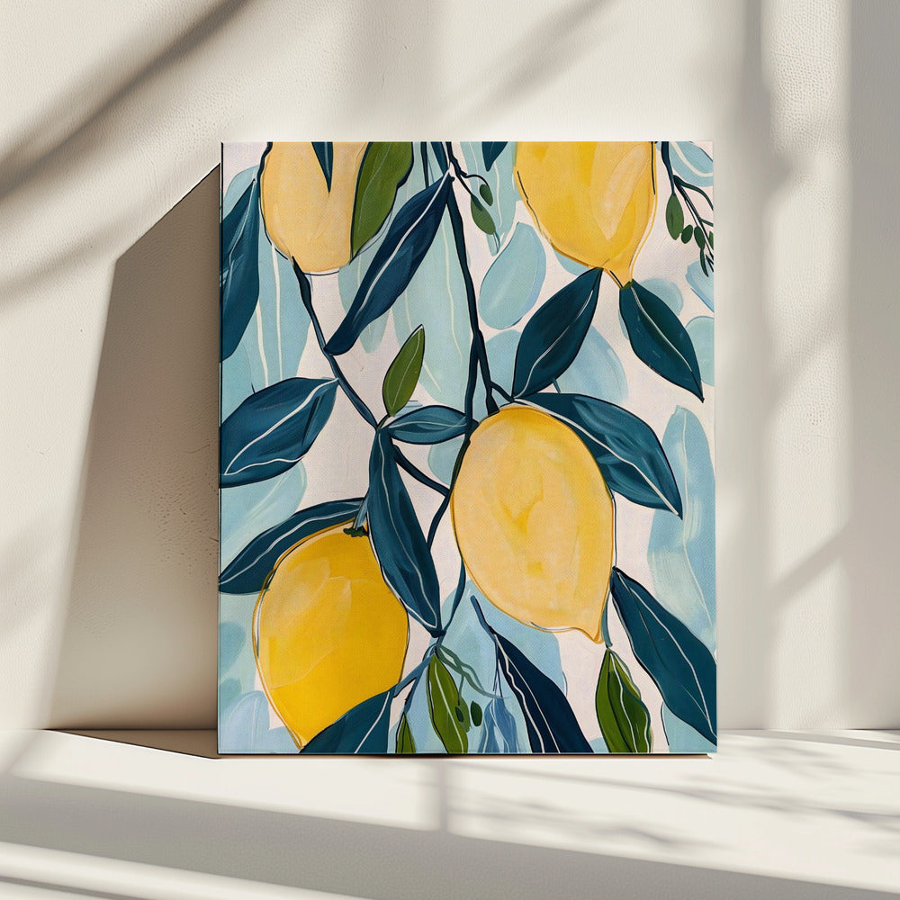 Citroenboom | Canvas