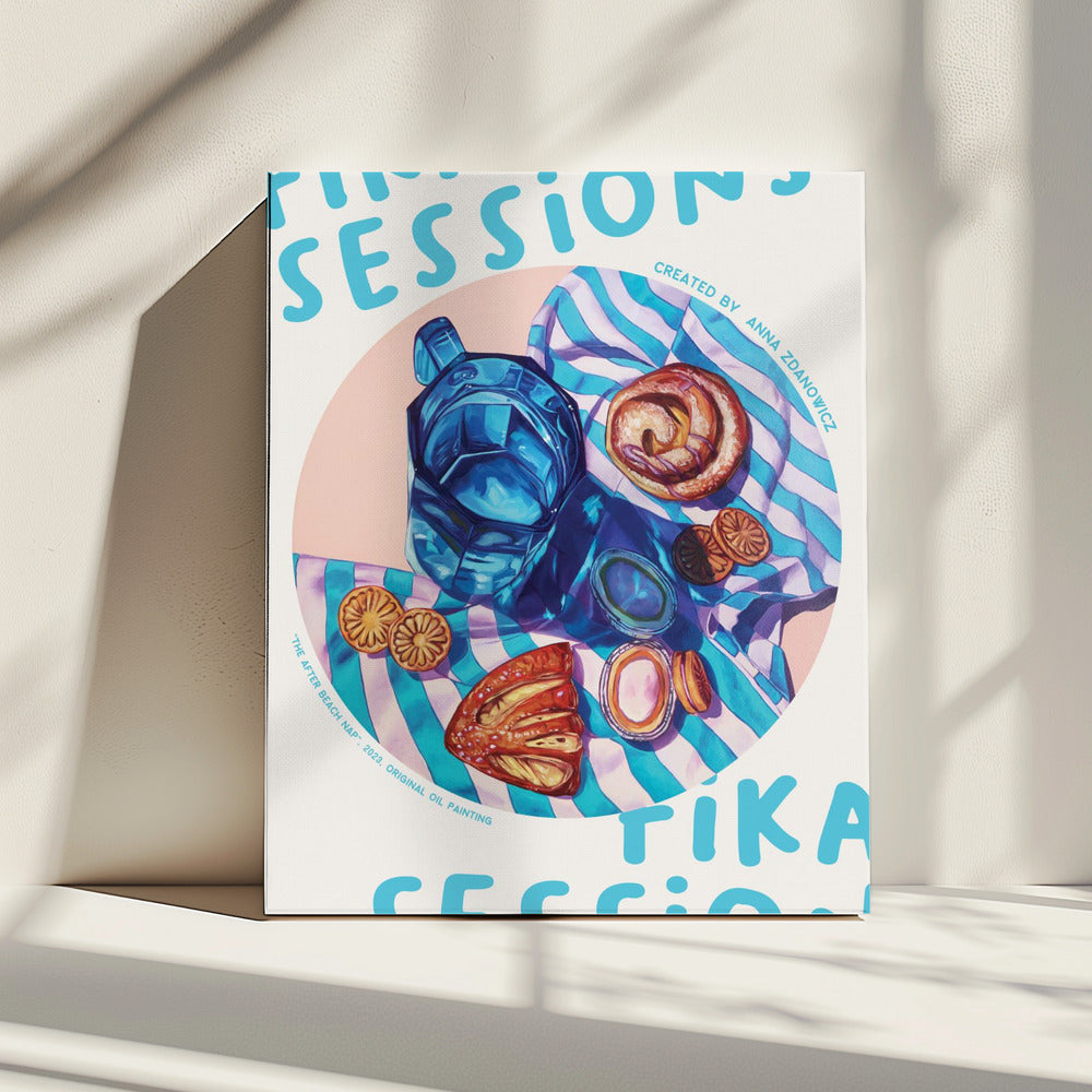 Het na-stranddutje | Canvas