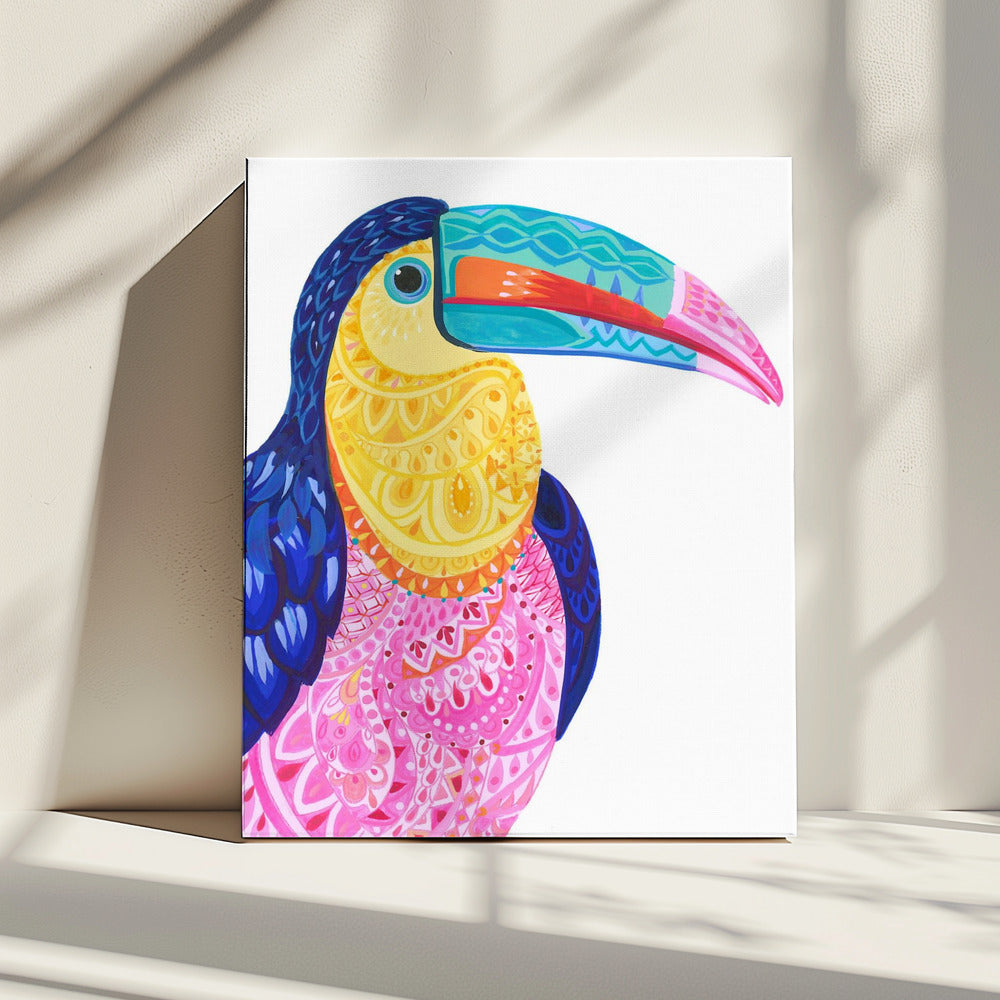 Kleurrijke Toekan | Canvas