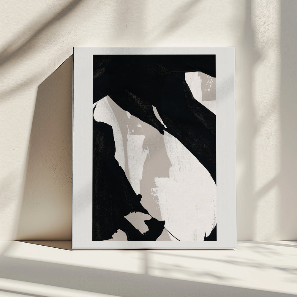 Abstracte penseelstreken 59X | Canvas