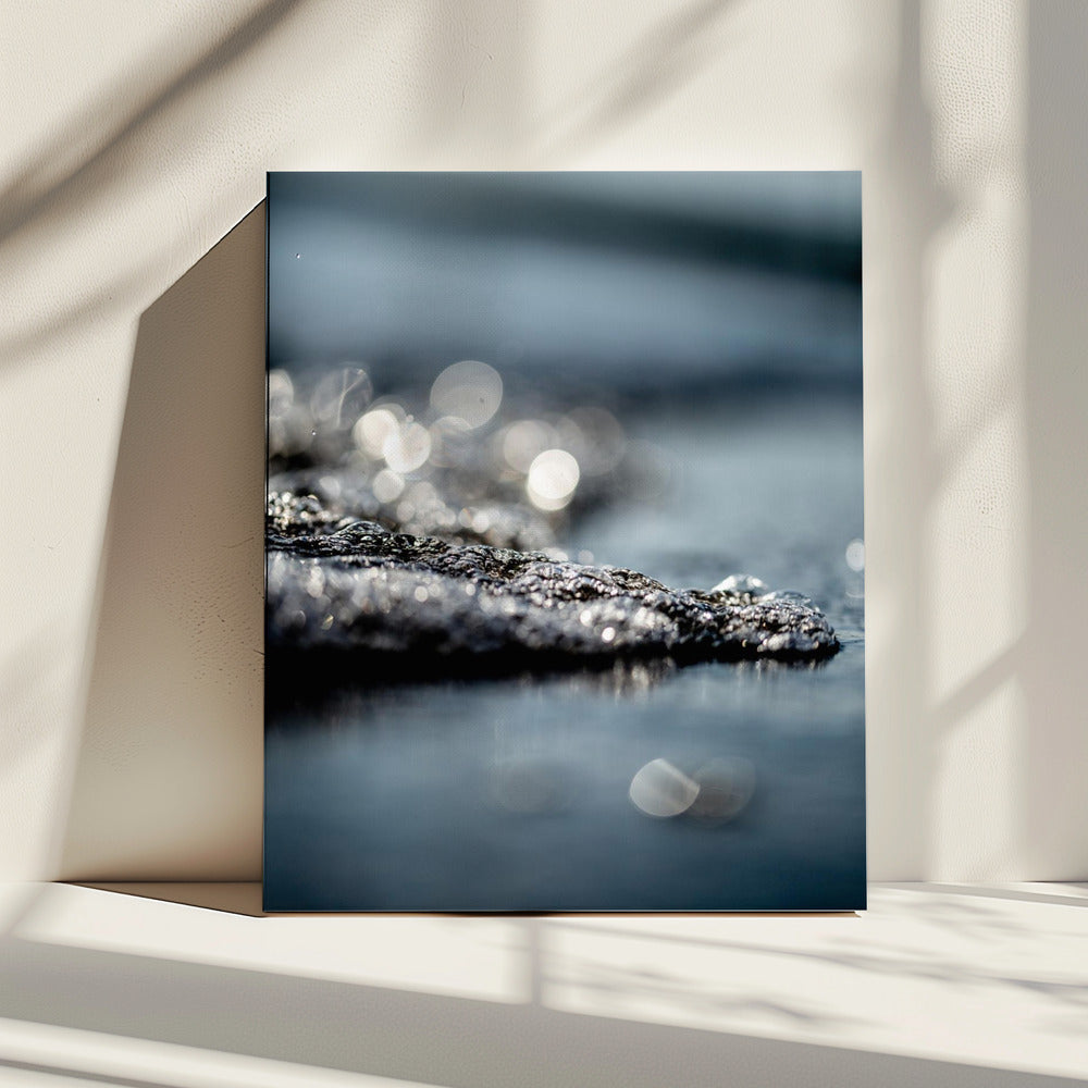 Golven en glitter | Canvas