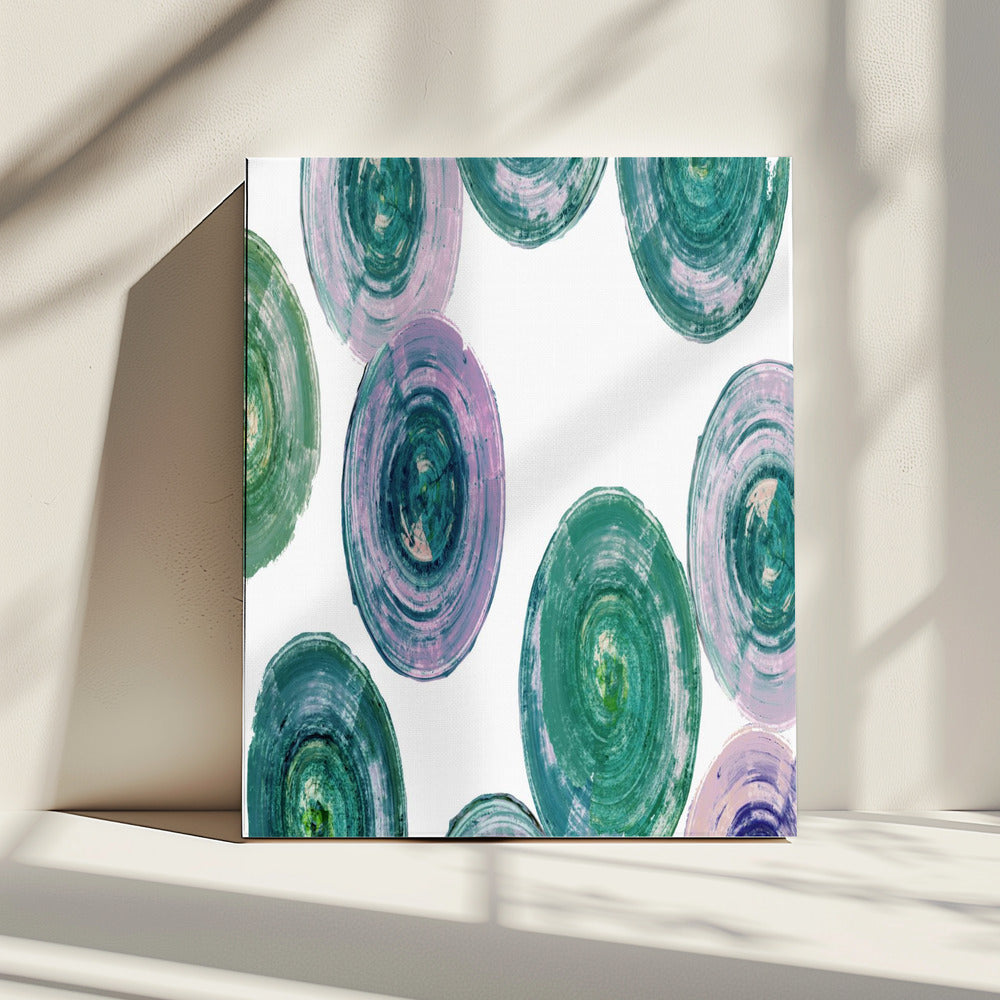 Draaiende Wervelingen 1 | Canvas