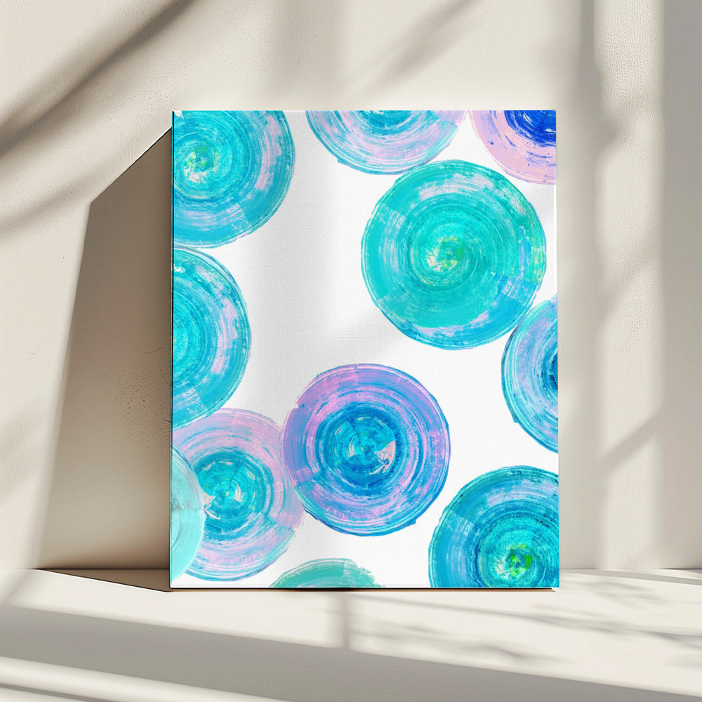 Draaiende Wervelingen 2 | Canvas