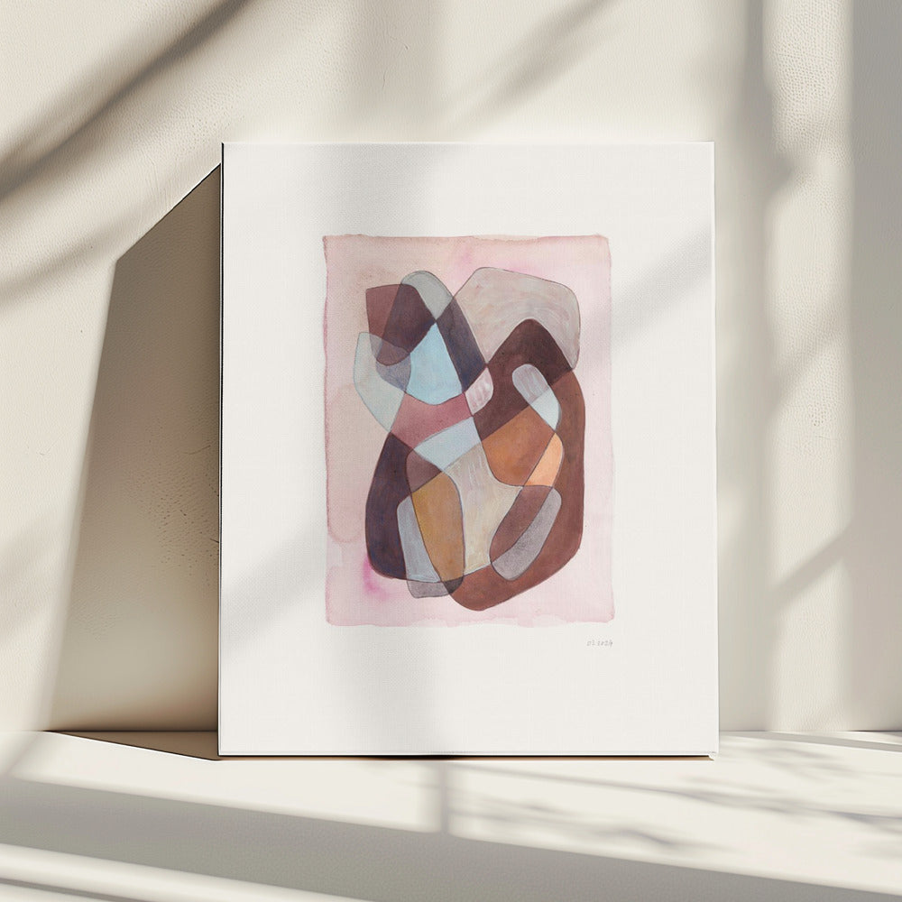 Abstracte compositie N.13 | Canvas