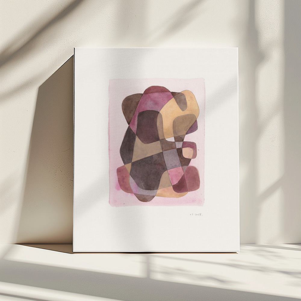 Abstracte compositie N.11 | Canvas