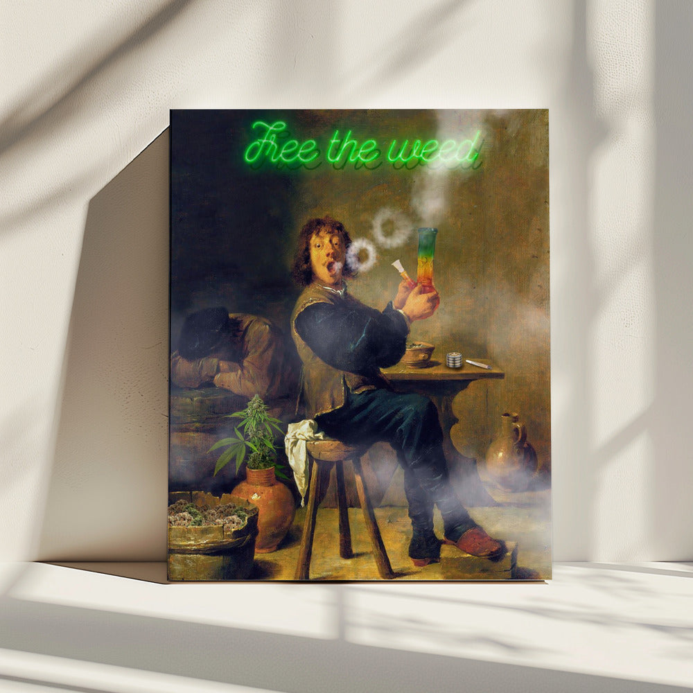 Bevrijd het onkruid | Canvas