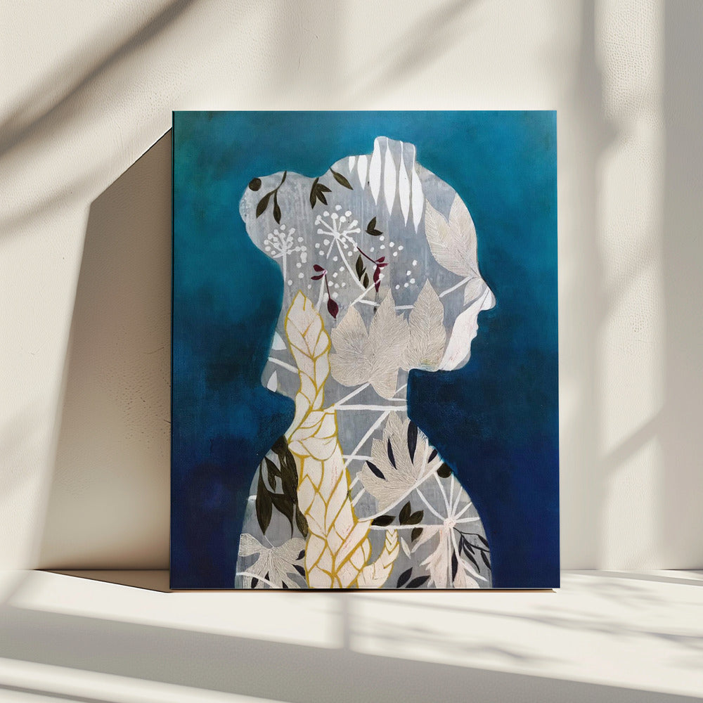 Blauw Verliefd | Canvas