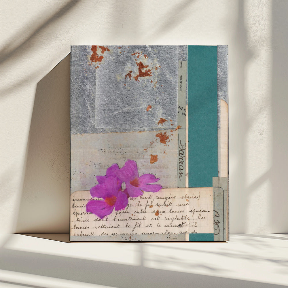 Pink Flowers II | Canvas