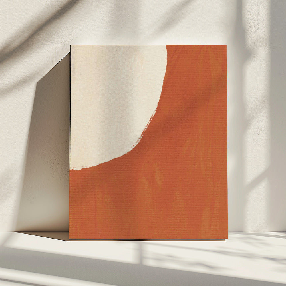 Burntorange1 Verhouding 2x3 | Canvas