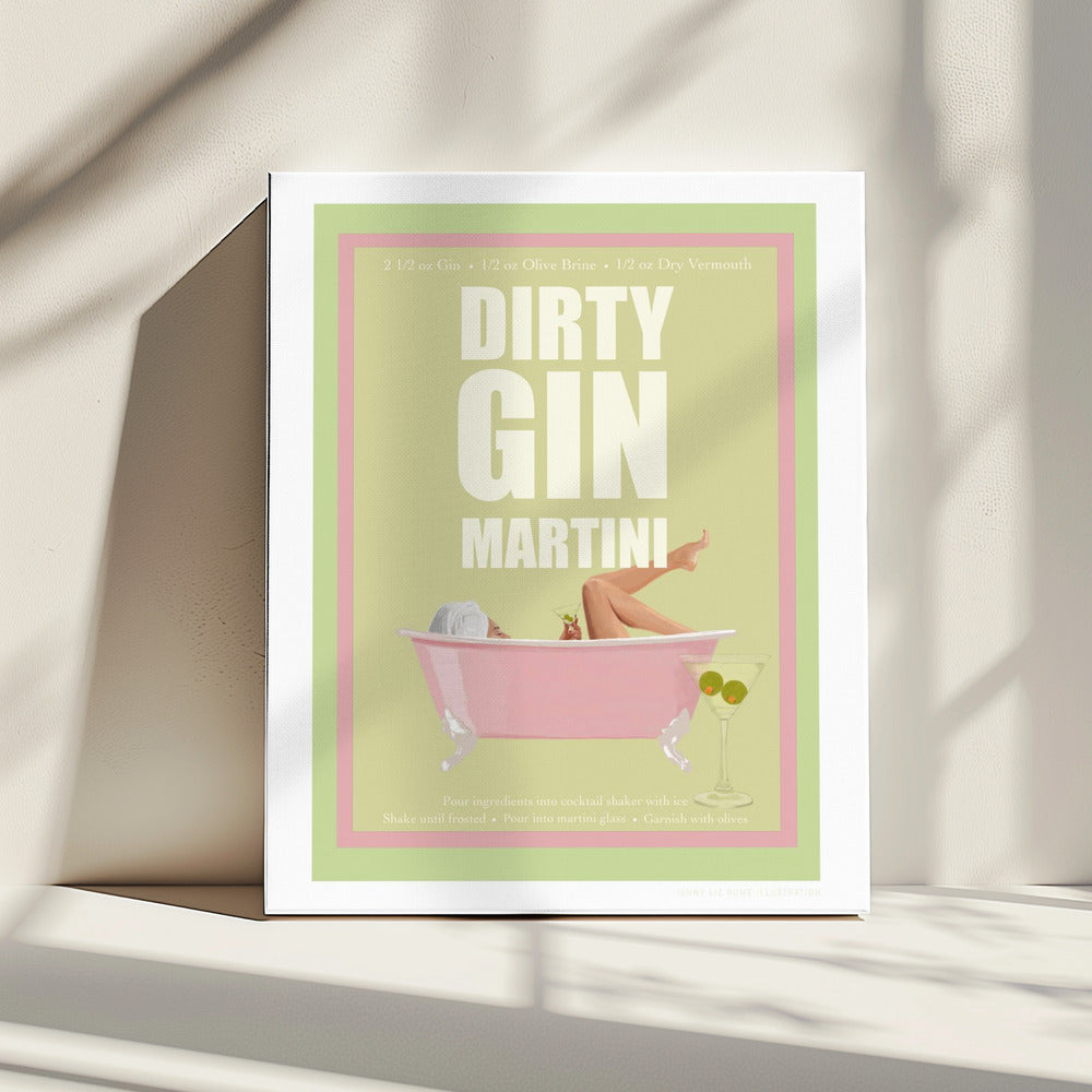 Jlr Cocktails - Dirty Gin Martini | Canvas