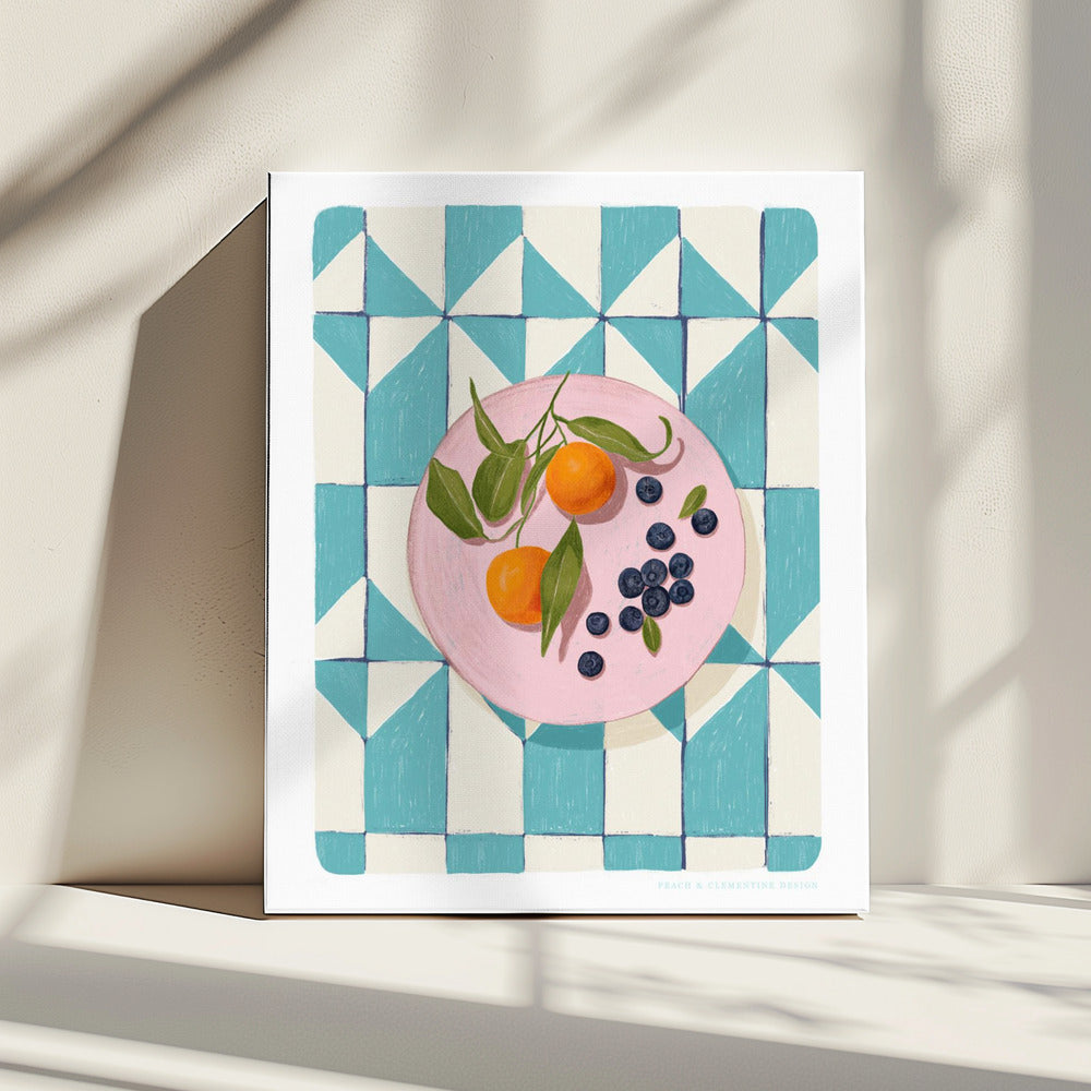 Pandc Citrus en Bessen | Canvas