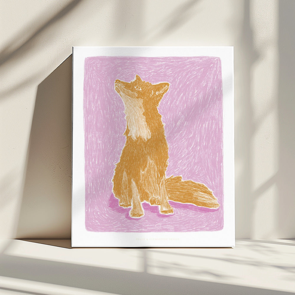Pandc Littlefox-kopie | Canvas