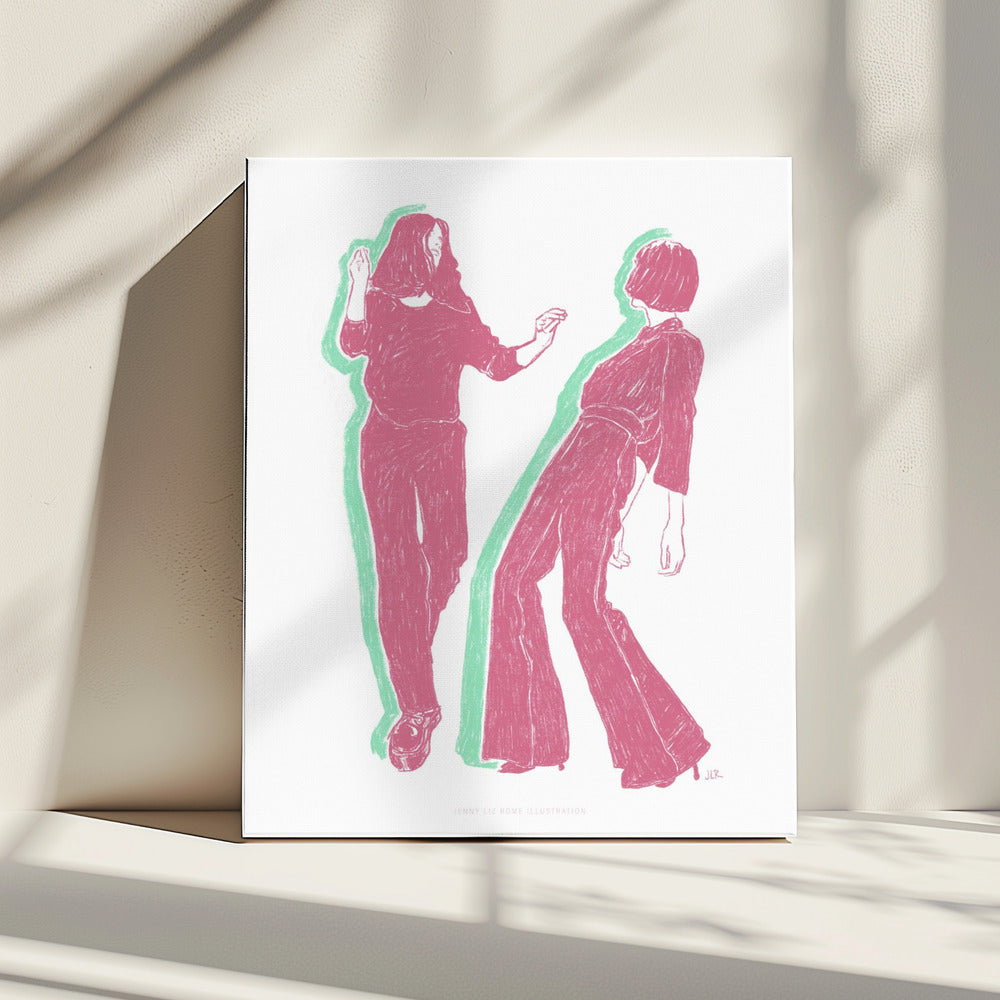 Jlr Dancing3 Kopie | Canvas