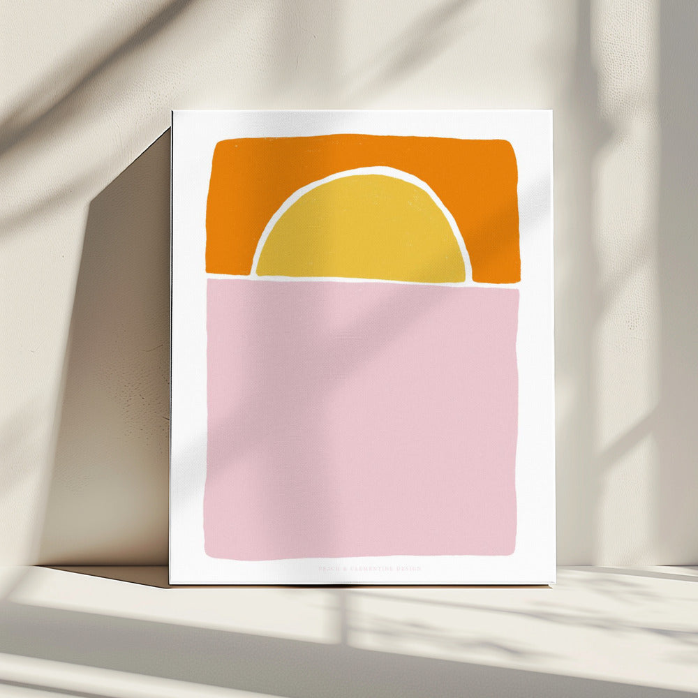 Pandc Zonsondergang Kopie | Canvas