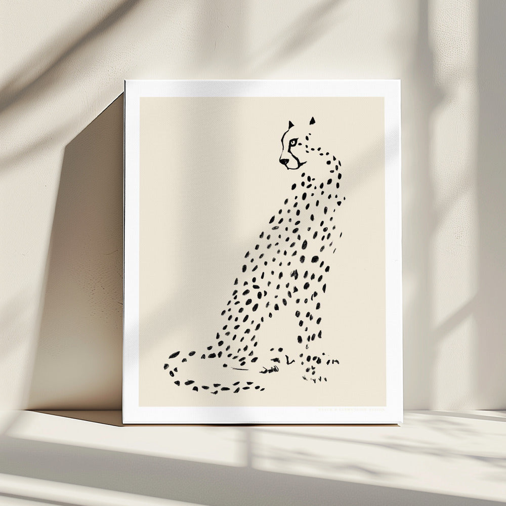 Pandc Luipaard | Canvas