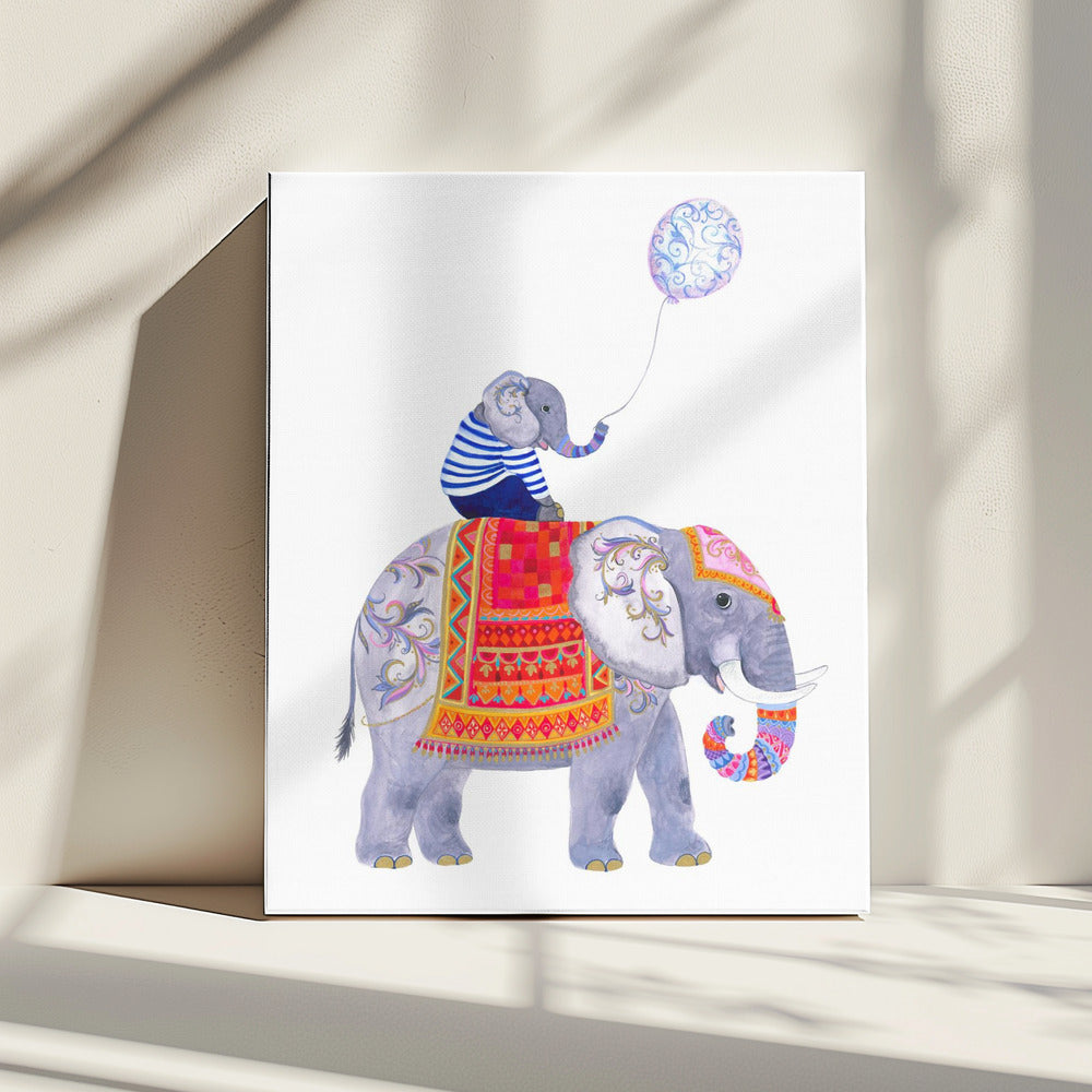 Olifantenavontuur | Canvas